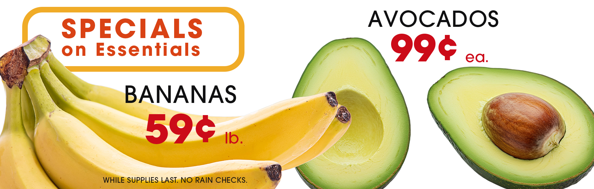 Fresh produce weekly specials Boston grocery store